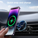 Joyroom Pro magnetic wireless car charger-Black