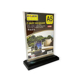 حامل بطاقات عمودي على شكل حرف T من Kejea K-6084 V-A5