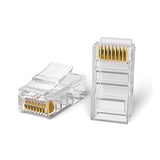 KUWES RJ45 50U Connectors ( Pack of 100 )
