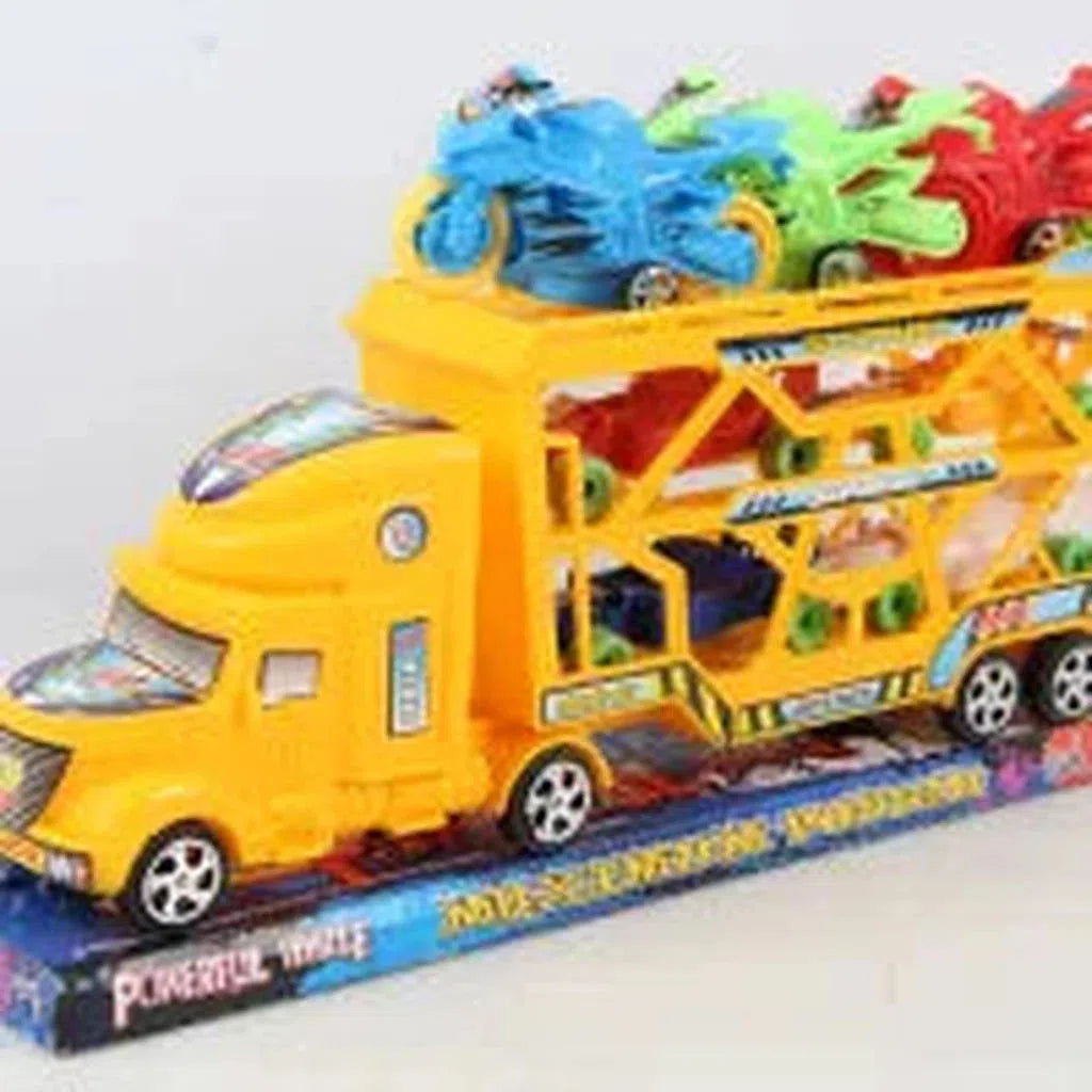 Kids Diecast Alloy Mini Vehicle Set With Large Carrier Truck Engineering Toy-168-27-Common Toys-Other-Star Light Kuwait