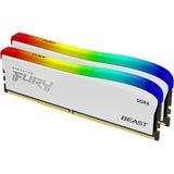 Kingston 16GB DDR4 3200MHz Fury Beast RGB Desktop RAM Kit, (8GB x2) Special Edition