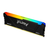 Kingston Fury Beast RGB 16GB DDR4 3200MHz CL16 Memory (KF432C16BB2A/16)