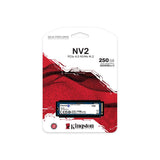 Kingston NV2 250G M.2 2280 NVMe Internal SSD | PCIe 4.0 Gen 4x4 | Up to 3000 MB/s | SNV2S/250G - Star Light Kuwait