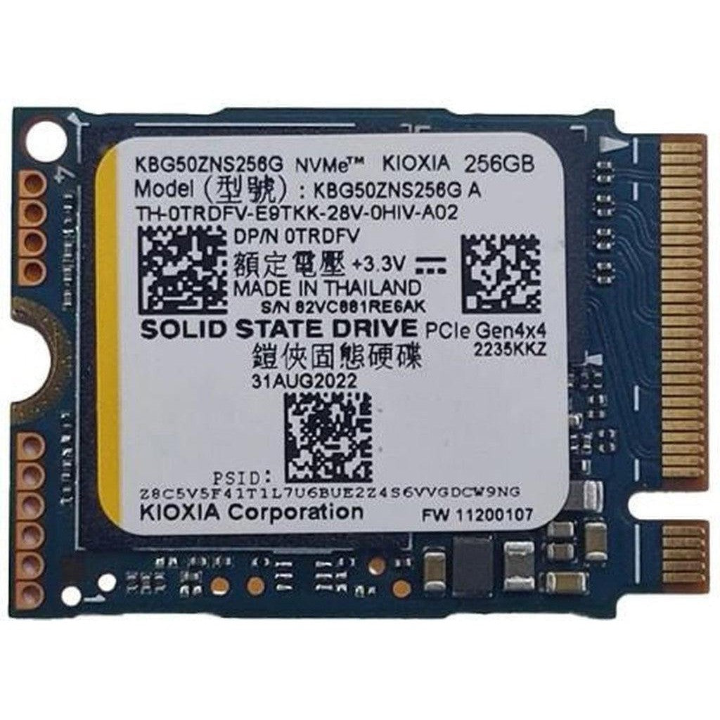 Kioxia M.2 Pcie Nvme Ssd - 256Gb / M.2 2230 / Pcie 4.0 / Open