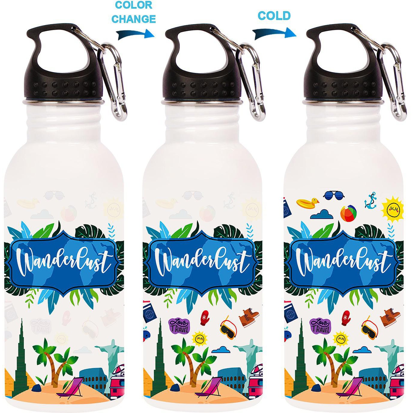 Knack Magic Water Bottle - Wanderlust-School Supplies-Other-Star Light Kuwait