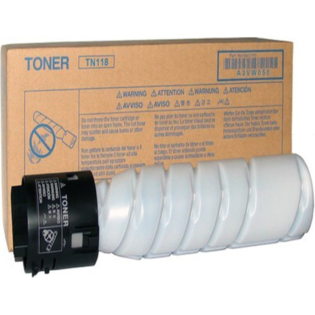 Konica Minolta Tn-118 Black Toner Cartridge-Inks And Toners-Konica Minolta-Star Light Kuwait