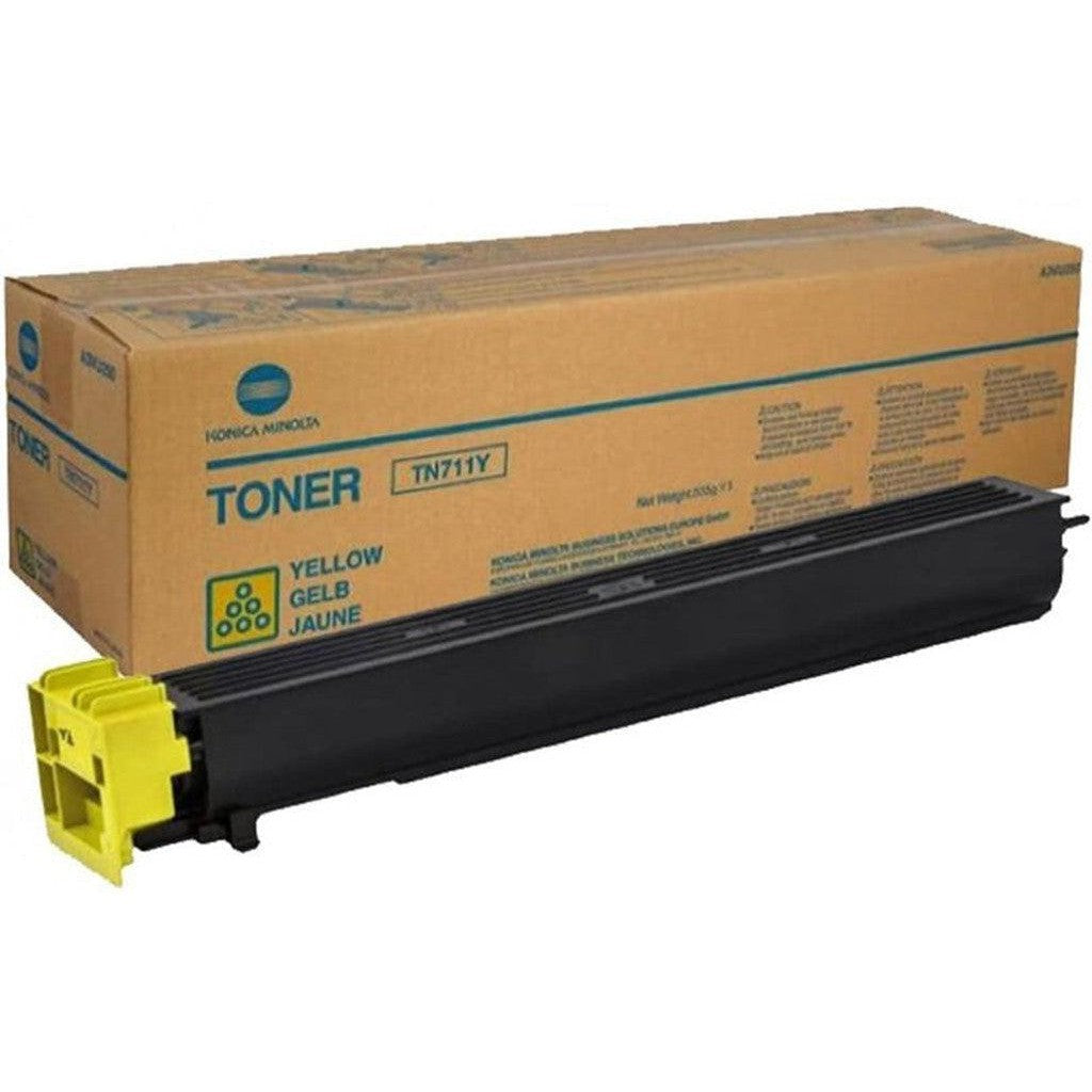 Konica Minolta Tn-711Y Yellow Toner Cartridge-Inks And Toners-Konica Minolta-Star Light Kuwait