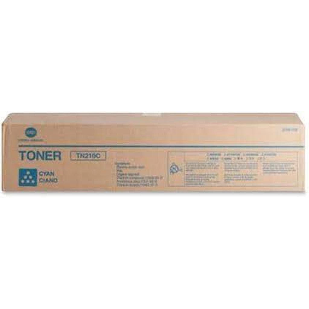 Konica Minolta Tn210Bk Original Cyan Laser Toner Cartridge-Inks And Toners-Konica Minolta-Star Light Kuwait