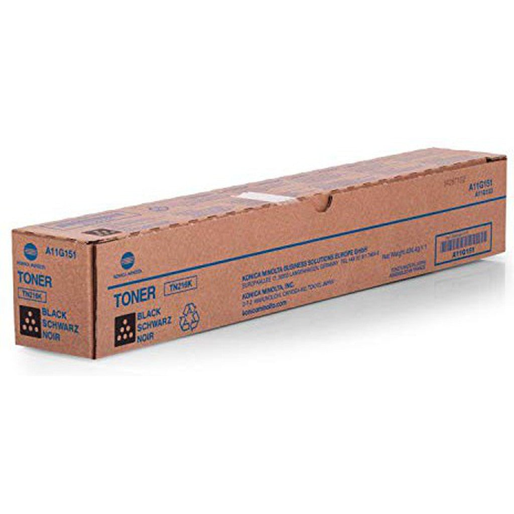 Konica Minolta Tn216K Black Toner-Inks And Toners-Konica Minolta-Star Light Kuwait