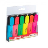 Kores Highlighter Set-6 36160