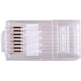 Kuwes Cat 6 Rj45 Connectors Pack Of 100-Network Tools Accessories-Kuwes-Star Light Kuwait