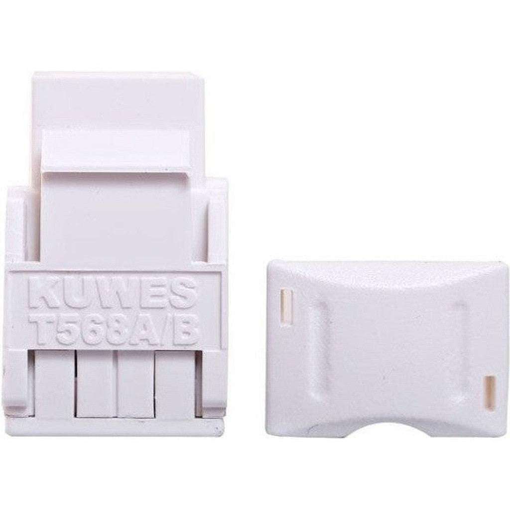 Kuwes Cat6 Keystone Jack-Kuwes Faceplate Module-Kuwes-Star Light Kuwait