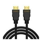 كابل HDMI من Kuwes، موصل ذكر إلى ذكر ذهبي، 1.4 فولت، فائق الدقة/عالي السرعة (10 أمتار)