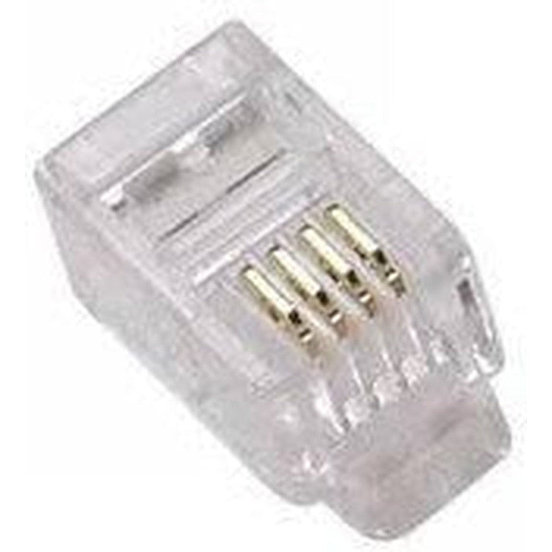 Kuwes Rj11 Connector 6P4C 100 Pcs Pack-Network Tools Accessories-Kuwes-Star Light Kuwait