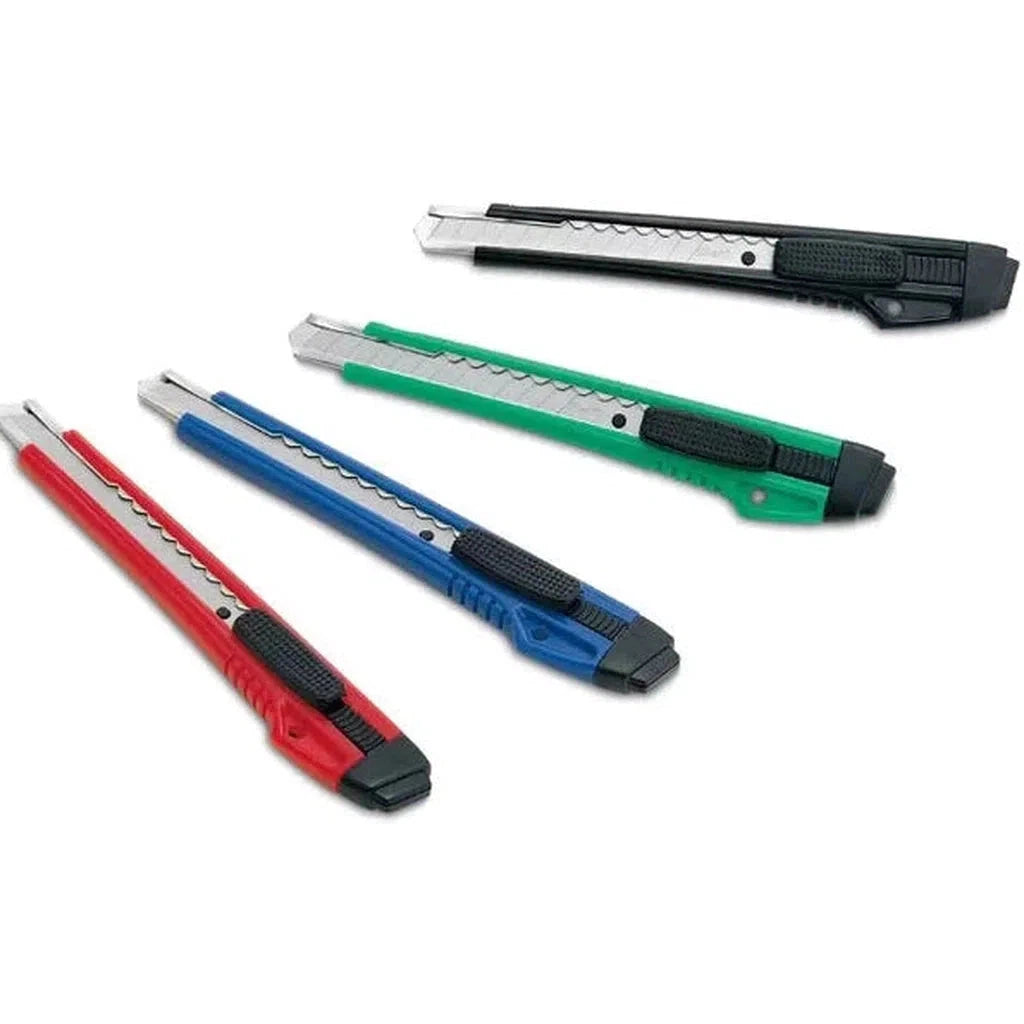Kw-Trio Cutting Knife - 03563-Tapes And Adhesives-KW-Trio-Black-Star Light Kuwait