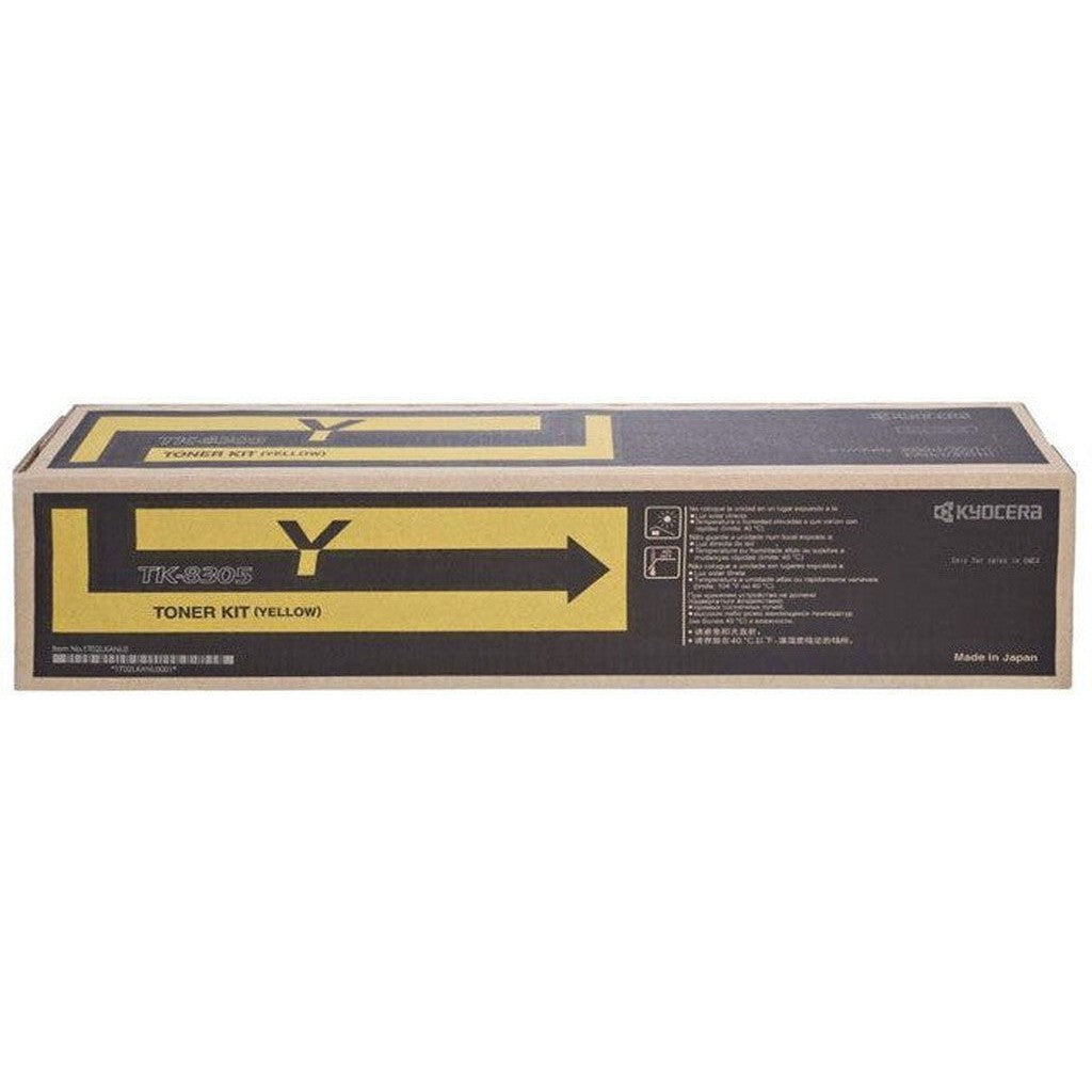 Kyocera Tk 8305 Yellow Toner Cartridge-Inks And Toners-Kyocera-Star Light Kuwait