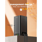 مقبس تمديد الطاقة LDNIO 6 AC Tower SKW6458 - واقي من زيادة التيار الكهربائي وموزع طاقة