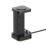 مقبس تمديد الطاقة LDNIO 6 AC Tower SKW6458 - واقي من زيادة التيار الكهربائي وموزع طاقة