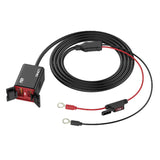 LDNIO C108 Motorcycle Fast Car Charger - 60W / USB-A / Type-C / Black