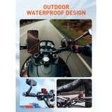 LDNIO C108 Motorcycle Fast Car Charger - 60W / USB-A / Type-C / Black