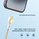LDNIO LS831 Fast Charging Data Cable – 30W / USB3.0 to Lightning / 1 Meter