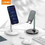 حامل هاتف مكتبي قابل للطي LDNIO MG05 - أسود