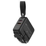 LDNIO Q2618 GaN Fast Wall Charger - 65W / USB-A / Type-C / Black