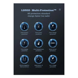 LDNIO Q4010 Multiport Desktop Charging Wireless Charger - 140W / Black