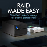 LaCie 2-Big Raid Hard Drive Array - 36TB / 2-Bay / USB 3.1 / USB-C