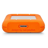 LaCie 4TB External Rugged USB-C Portable Hard Drive Up to 130 MB/s Includes 2-Years Data Recovery Services For PC & Mac
