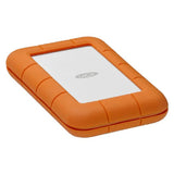 قرص صلب خارجي LaCie Rugged محمول - سعة 2 تيرابايت / سرعة نقل بيانات 5.0 جيجابت في الثانية / منفذ USB 3.1 من الجيل الأول / منفذ USB-C