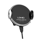 Ldnio MA02 Car Holder with a wireless high-speed charger & Stand - Black