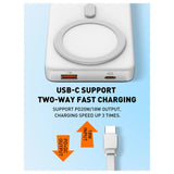Ldnio PQ17 Magnetic Wireless Power Bank - 10,000mAh / 22.5W