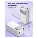 Ldnio PQ50 Fast Charging Power Bank - 50,000mAh / 22.5W / White