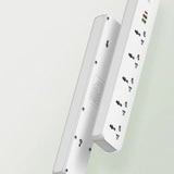 شريط طاقة Ldnio SC5319 مزود بمنافذ شحن USB - 5 منافذ / USB-A / USB-C / 2500 واط / أبيض