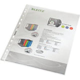 Leitz 4790 Plastic Pockets A4 Grained Sheet Protector Pack Of 100-Filiing Accessories-Leitz-Star Light Kuwait