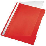 Leitz Standard Plastic File -5Pc/Pkt 4191-Filiing Accessories-Other-Red-Star Light Kuwait