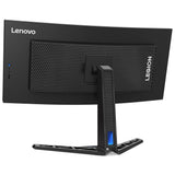Lenovo Legion Y34wz-30 - 34" WQHD Mini-LED Curved / Up to 1 ms / Up to 180Hz / USB 3.2 Gen 1 / USB-C 3.2 Gen 1 / HDMI 2.1 / DP 1.4 / LAN / Speaker / Eyesafe / Raven Black - Gaming Monitor