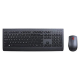 Lenovo Professional Plus Wireless Keyboard and Mouse Combo - 2.40GHz / 1600dpi / Laser / USB Wireless Receiver - Arabic / English keyboard & Mouse Combo