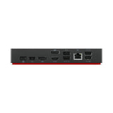 قاعدة توصيل لينوفو ثينك باد العالمية USB-C - HDMI / DisplayPort / USB / LAN / أسود
