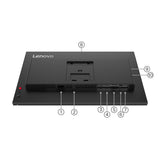 Lenovo ThinkVision T24-40 - 23.8" FHD IPS / 4ms / 120Hz / USB-A/USB-C/USB-B / HDMI 1.4 / DP 1.2 / VGA / 3YW - Monitor