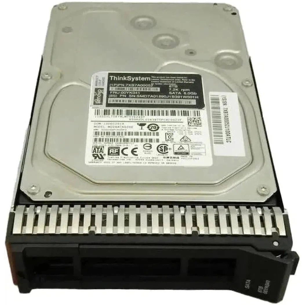 Lenovo Thinksystem Hot-Swap Hard Drive - 6Tb / 3.5-Inch / Sata / 7200 Rpm / 6Gbps-Hard Drives-Lenovo-Star Light Kuwait