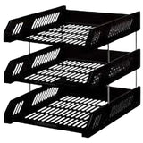 Letter Tray Plastic 3 Tier-Accessories And Organizers-Other-Star Light Kuwait