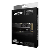 Lexar® 512Gb Nm620 M.2 2280 Nvme Ssd 3500MB/s (Lnm620X512G)