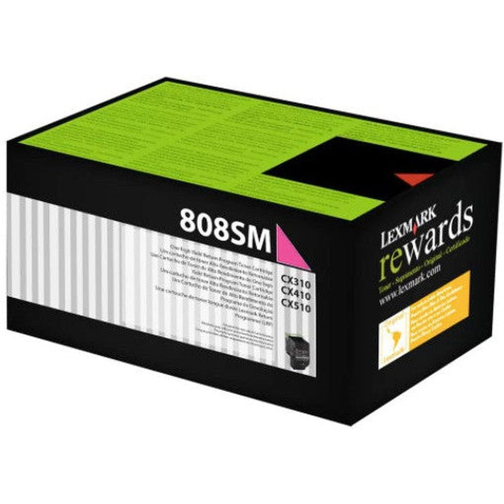 Lexmark 808Sm Magenta Toner Cartridge-Inks And Toners-Lexmark-Star Light Kuwait