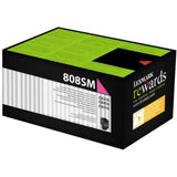 Lexmark 808Sm Magenta Toner Cartridge-Inks And Toners-Lexmark-Star Light Kuwait