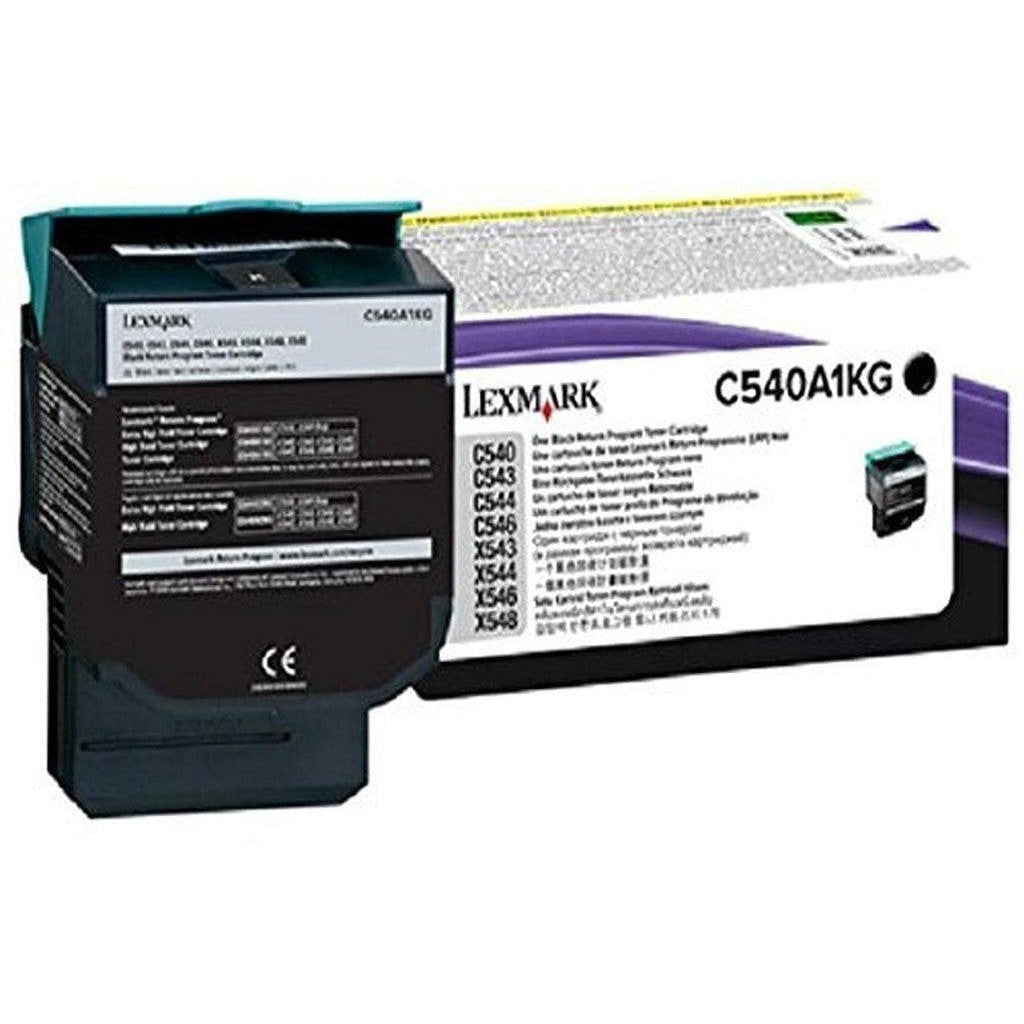 Lexmark C540 Black (C540A1Kg) Toner Cartridge-Inks And Toners-Lexmark-Star Light Kuwait