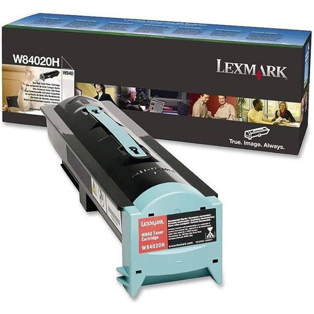 Lexmark W840 Black Toner Cartridge (W84020H)-Inks And Toners-Lexmark-Star Light Kuwait