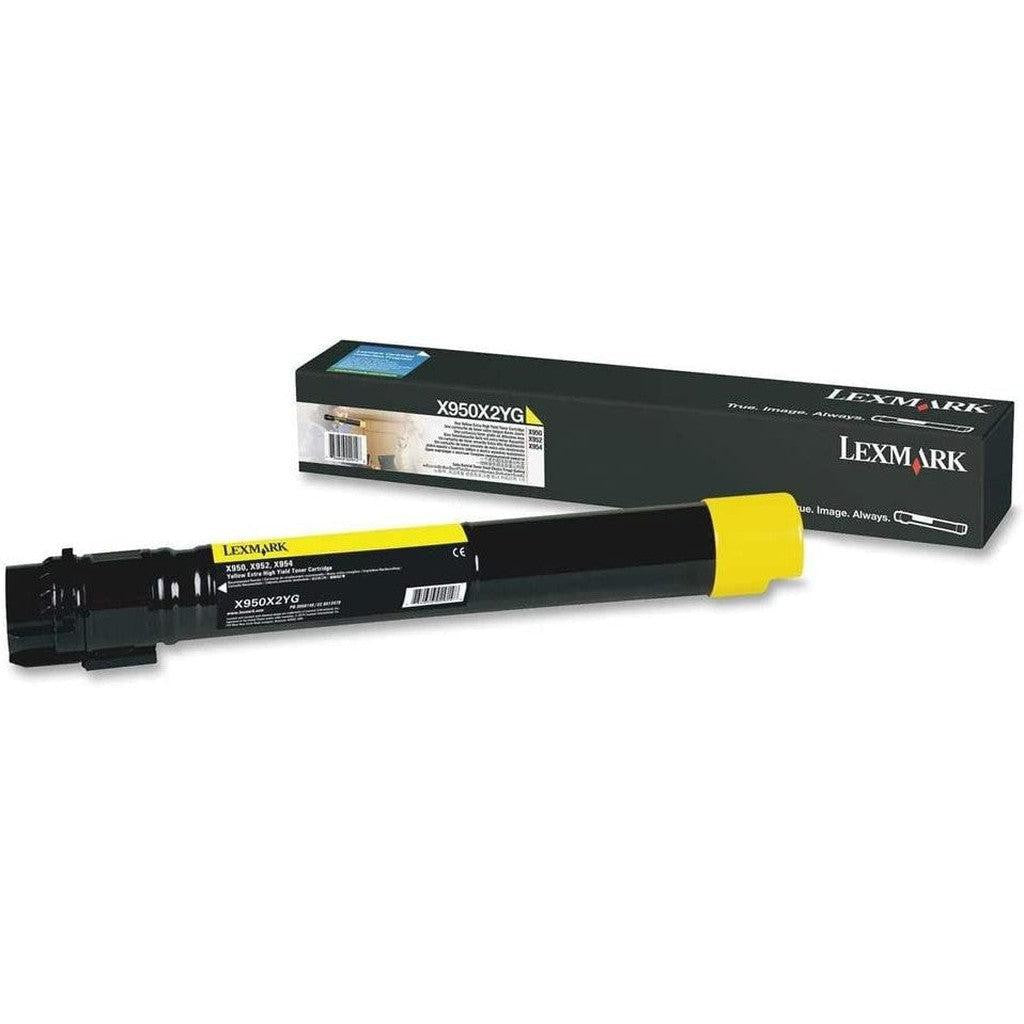 Lexmark X950X2Yg Yellow Toner Cartridge-Inks And Toners-Lexmark-Star Light Kuwait