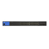 مفتاح Linksys LGS328MPC - 24 منفذ إيثرنت / 4 منافذ SFP+ / مُدار / جيجابت / PoE+ / مكتبي